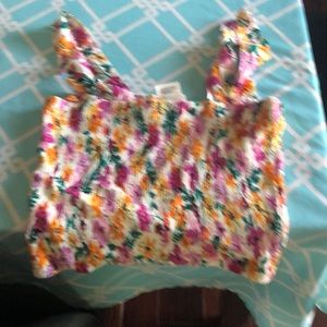 cropped top brand new with tags
